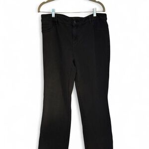 ZENERGY by Chicos Classic Black Women's Jeans size 2 stretchy fabric